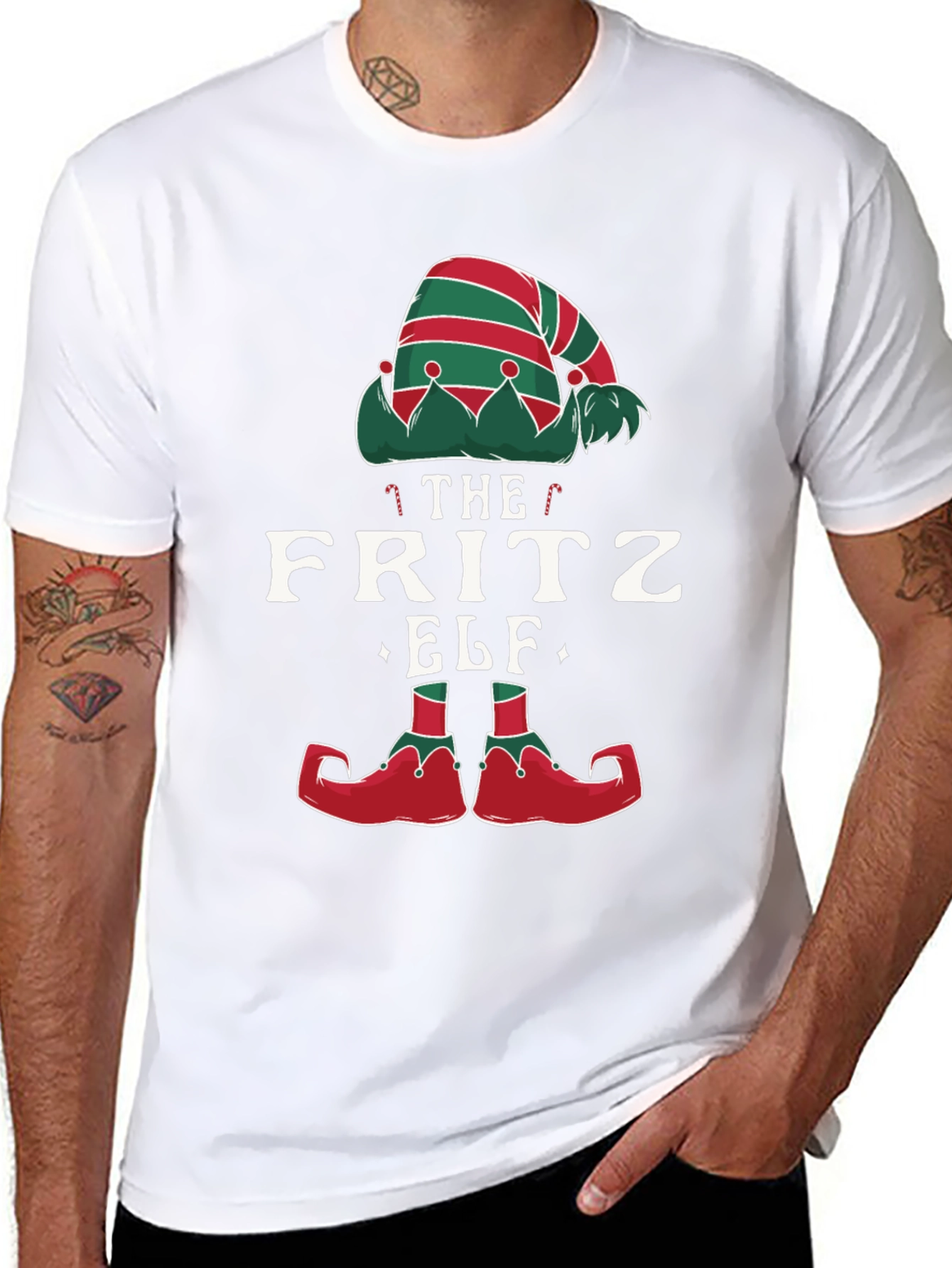 Fritz the Elf Christmas T-Shirt