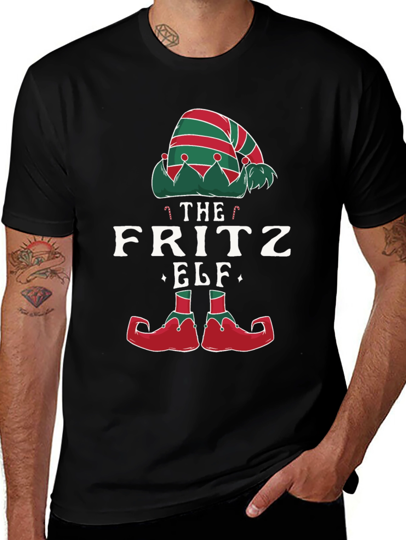 Fritz the Elf Christmas T-Shirt