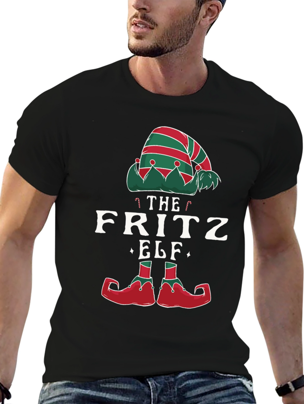 Fritz the Elf Christmas T-Shirt