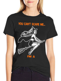Cant Scare Me Witch T-Shirt