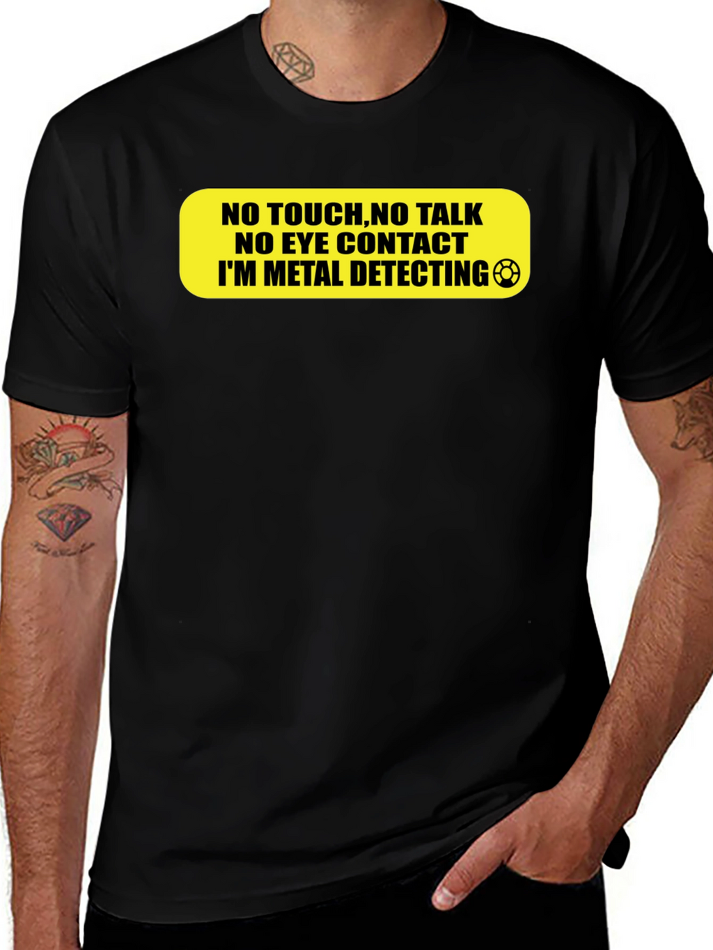 Metal Detecting T-Shirt - Do Not Disturb!