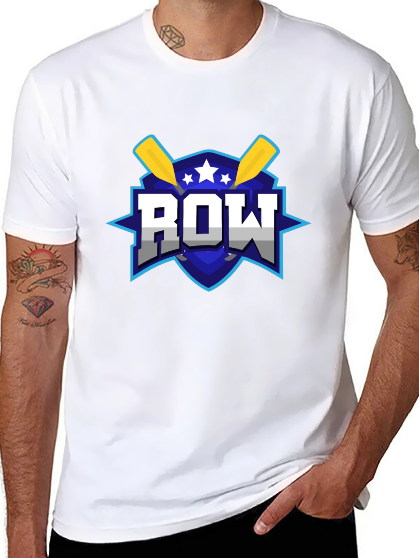 Rowing Team Graphic T-Shirt