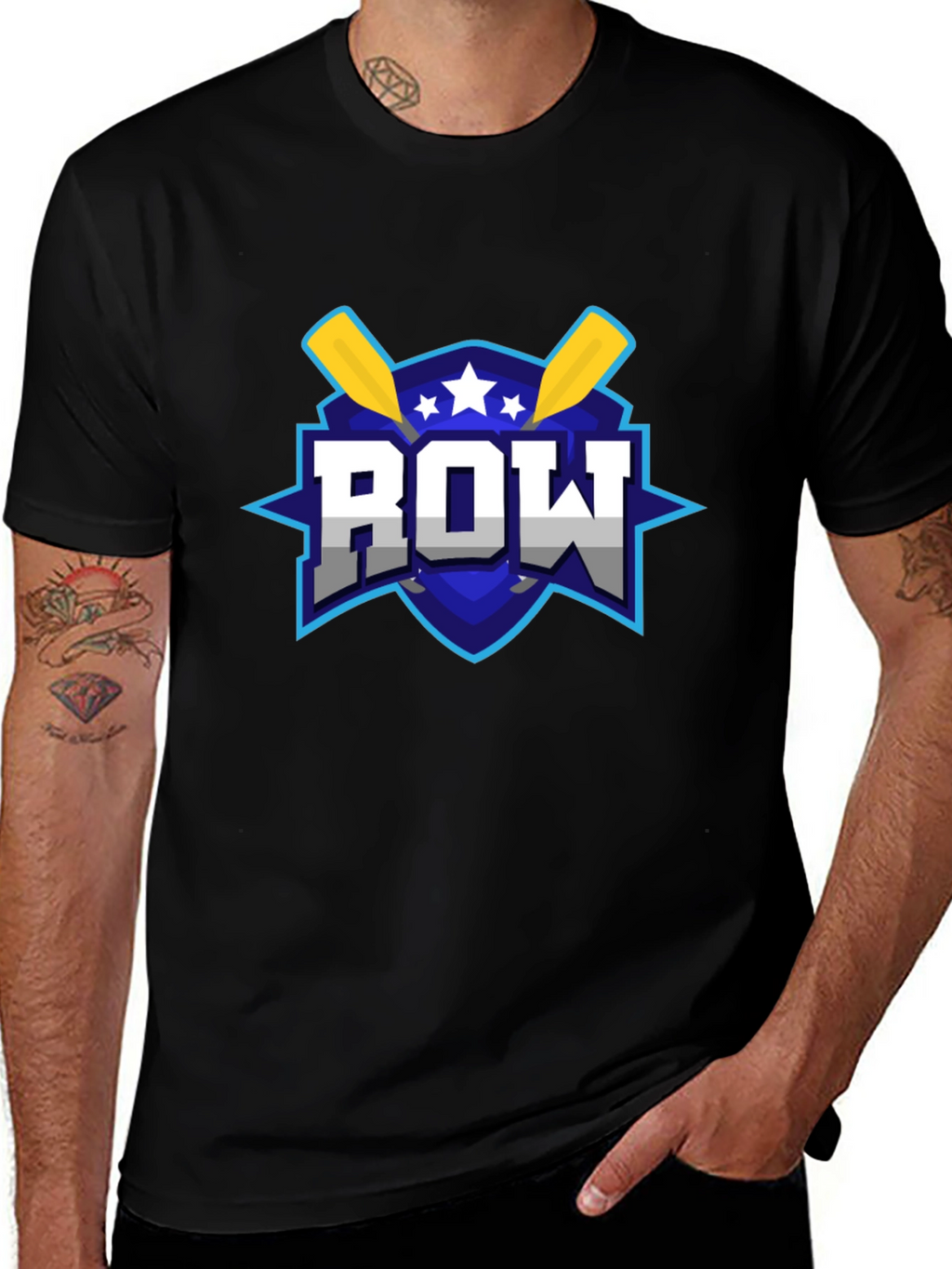 Rowing Team Graphic T-Shirt