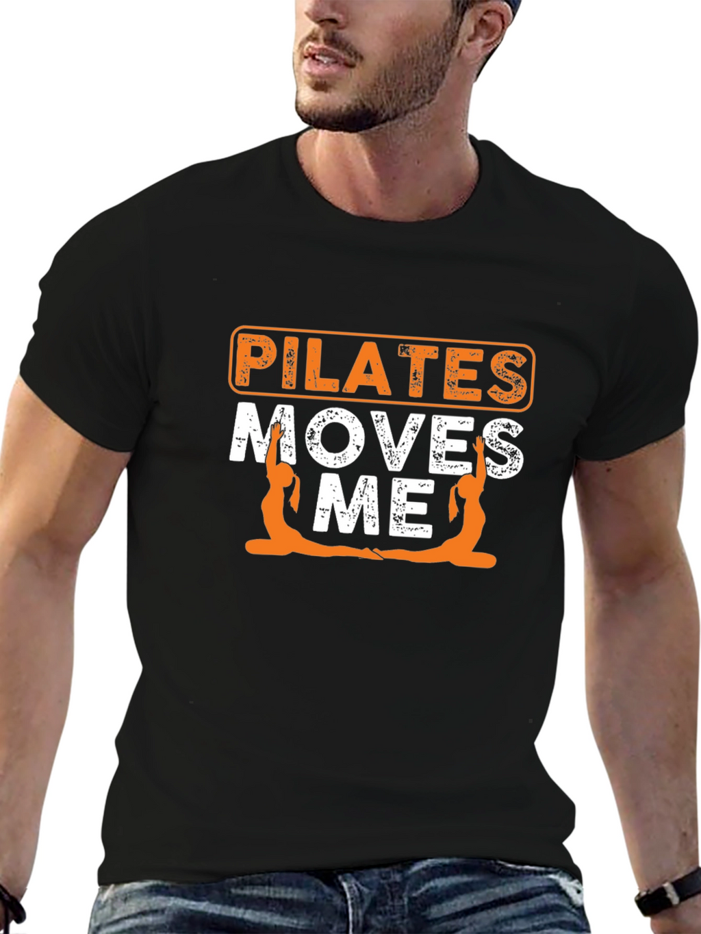 Pilates Moves Me Graphic T-Shirt