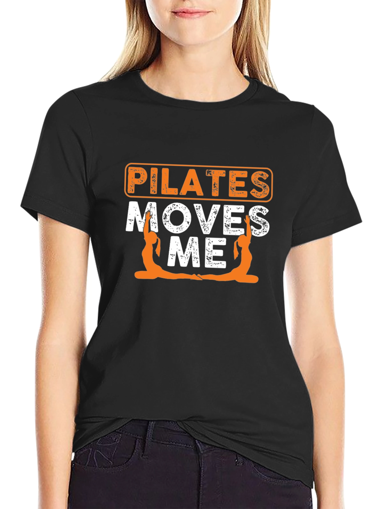 Pilates Moves Me Graphic T-Shirt