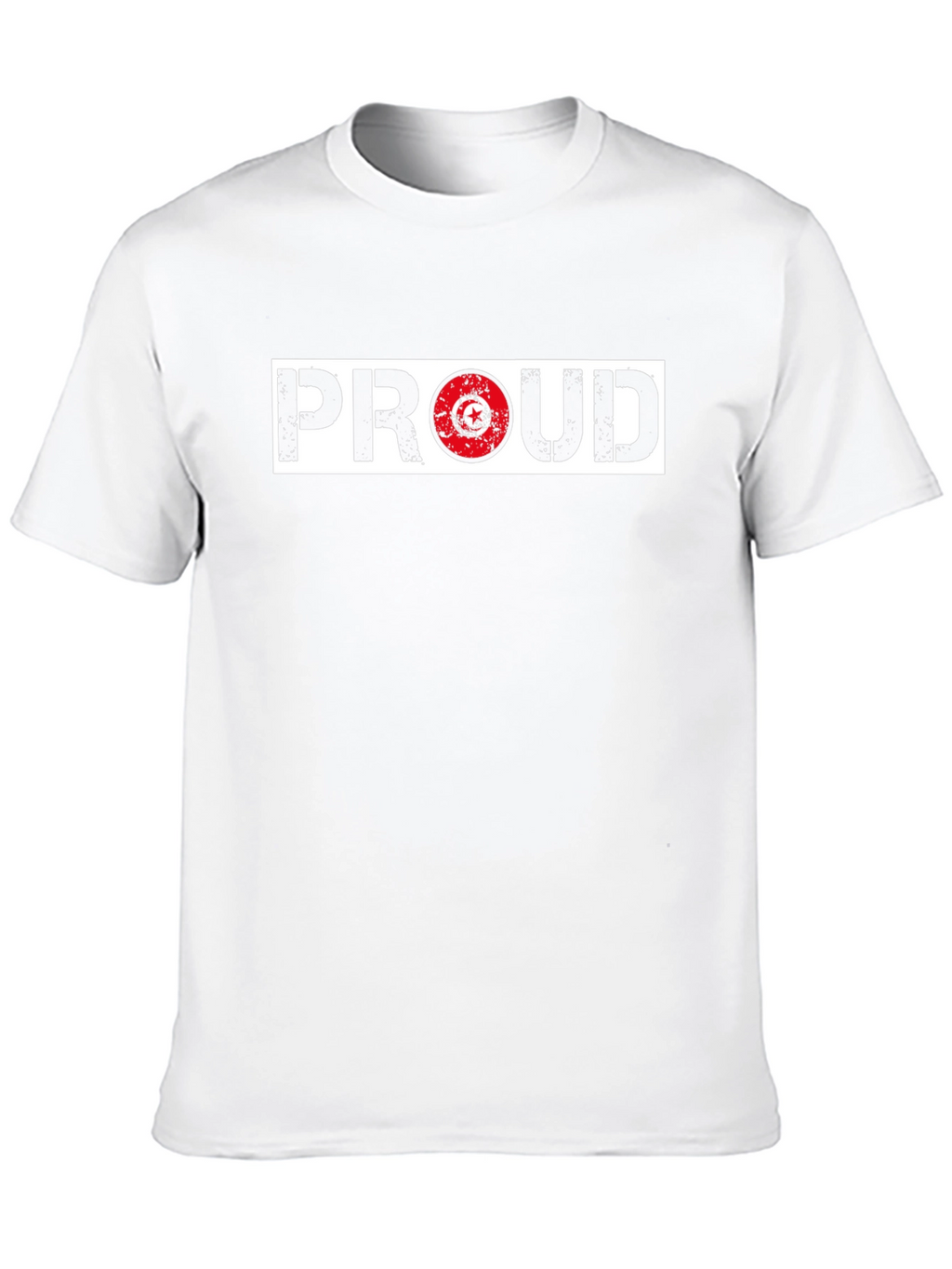 Proud Tunisia Flag T-Shirt - Black
