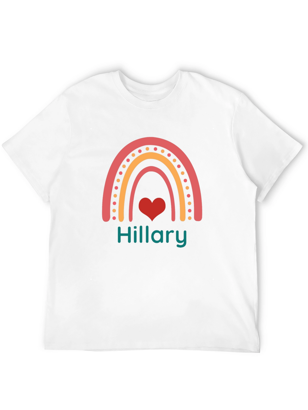 Rainbow Heart Hillary T-Shirt