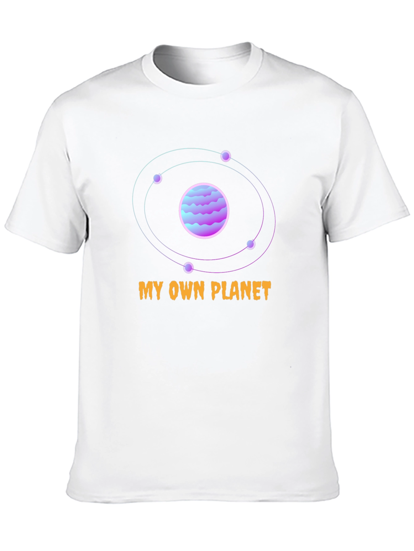My Own Planet Black Graphic T-Shirt