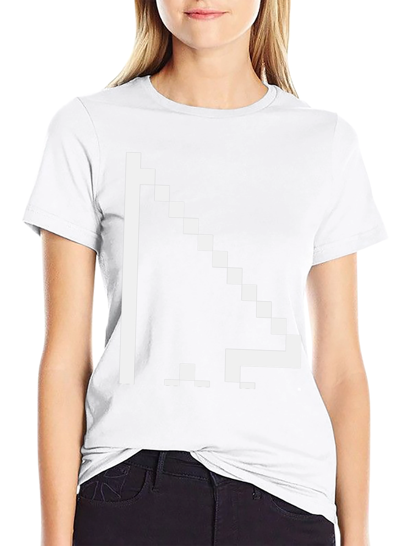 Pixel Cursor Graphic T-Shirt - Retro Gamer Style