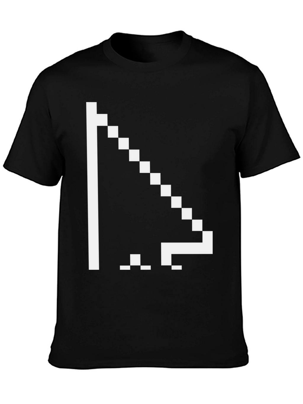 Pixel Cursor Graphic T-Shirt - Retro Gamer Style