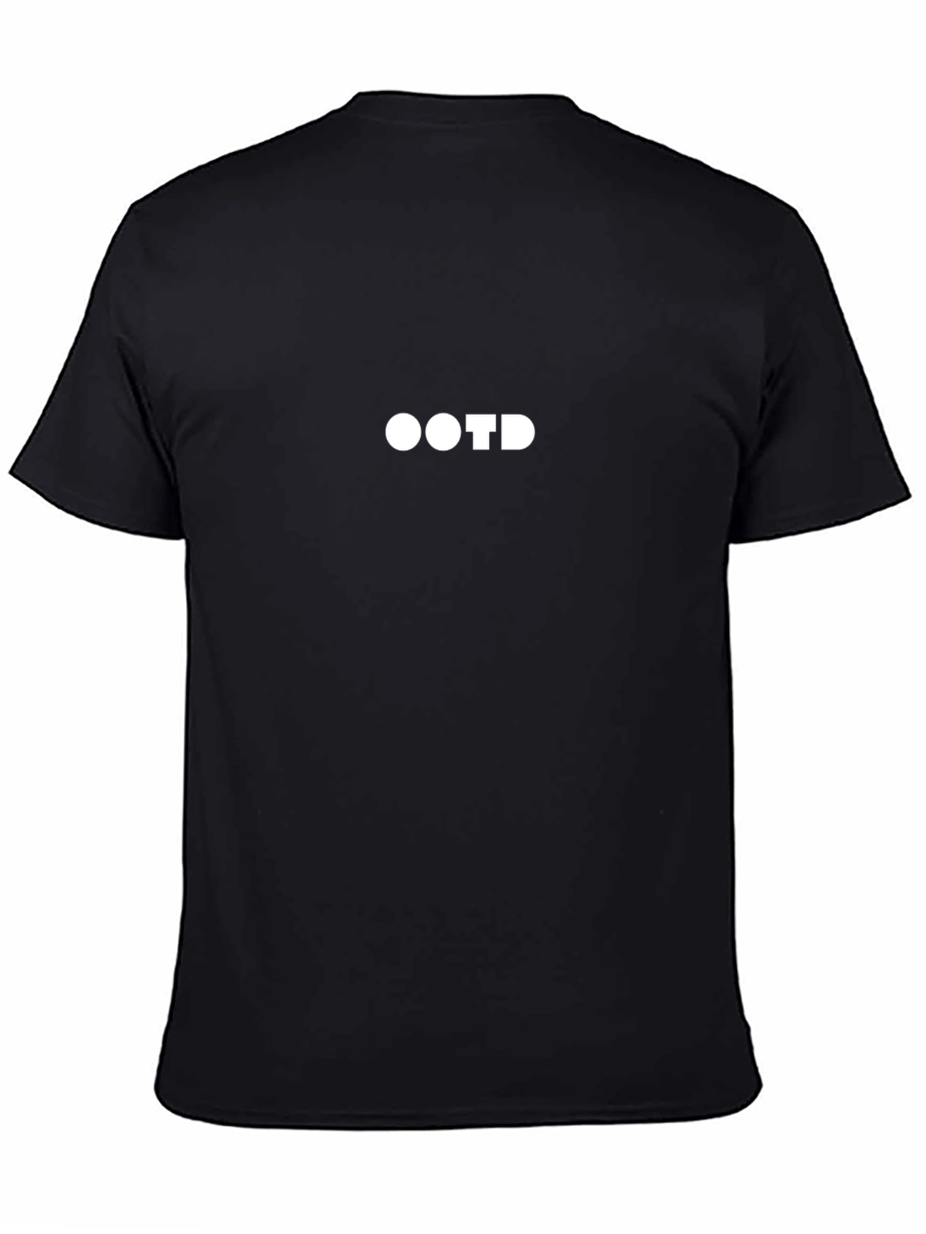 OOTD Graphic Tee - Black Casual T-Shirt