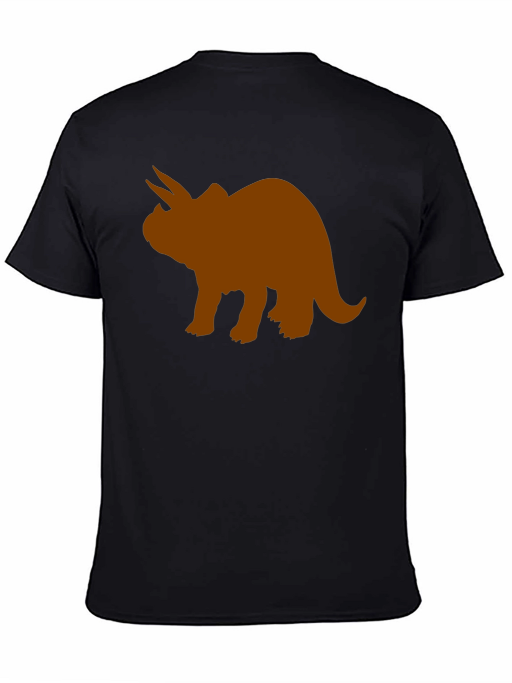 Triceratops Graphic Tee - Black