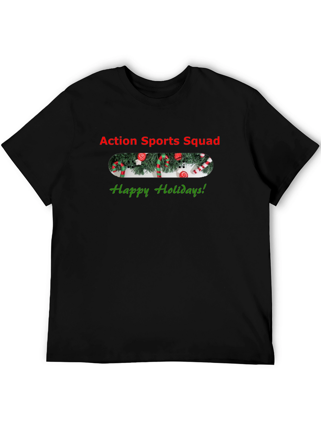 Action Sports Squad Happy Holidays T-Shirt