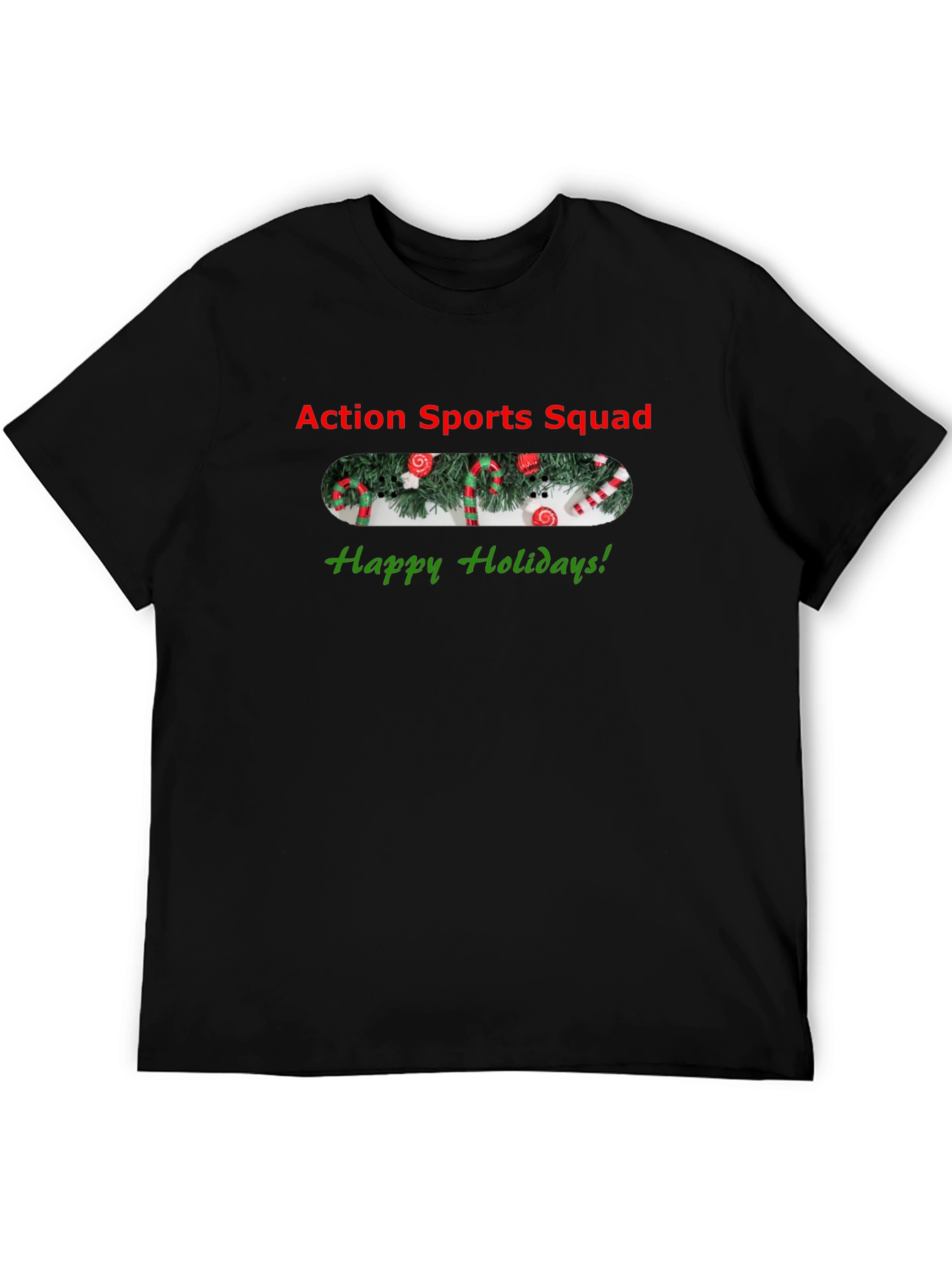 Action Sports Squad Happy Holidays T-Shirt