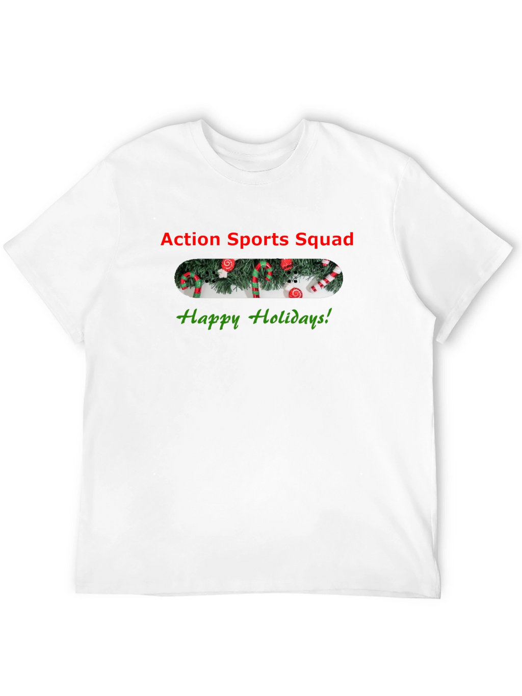Action Sports Squad Happy Holidays T-Shirt