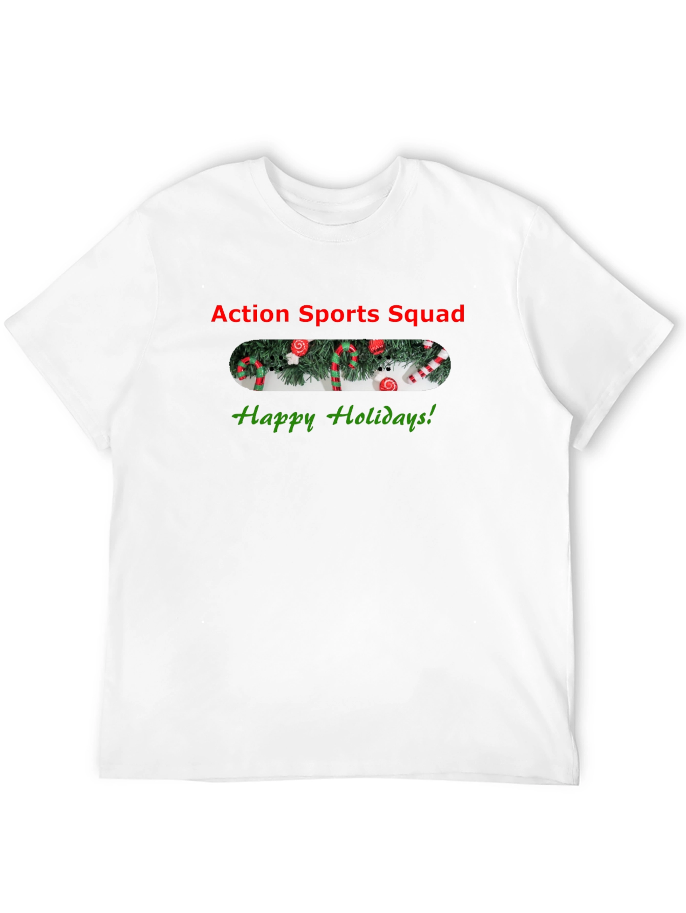 Action Sports Squad Happy Holidays T-Shirt
