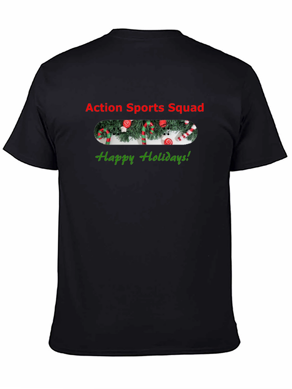 Action Sports Squad Happy Holidays T-Shirt