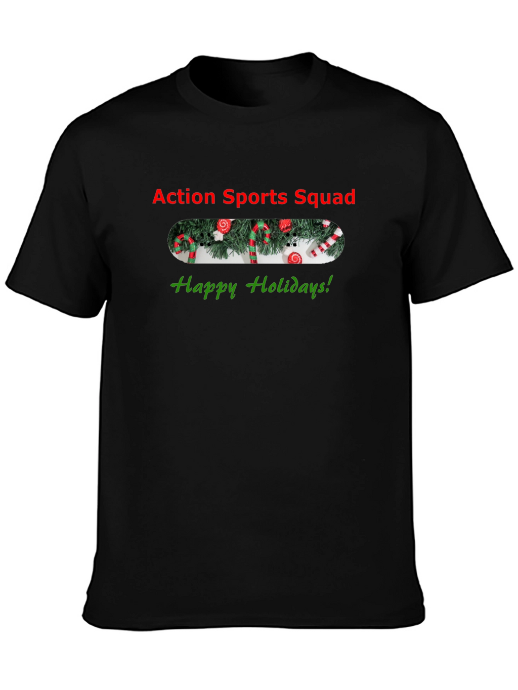 Action Sports Squad Happy Holidays T-Shirt
