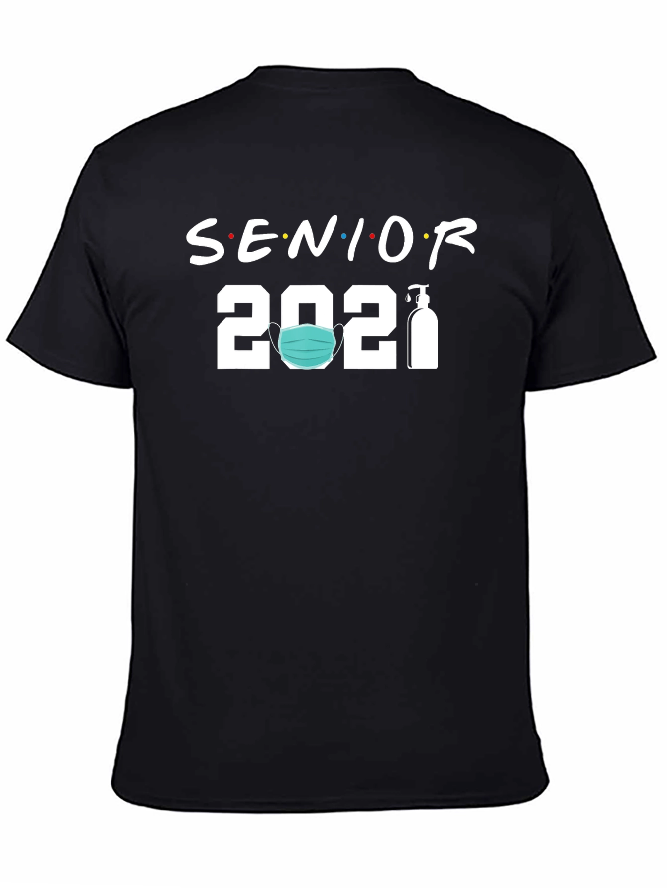 Senior 2021 Mask & Sanitizer T-Shirt