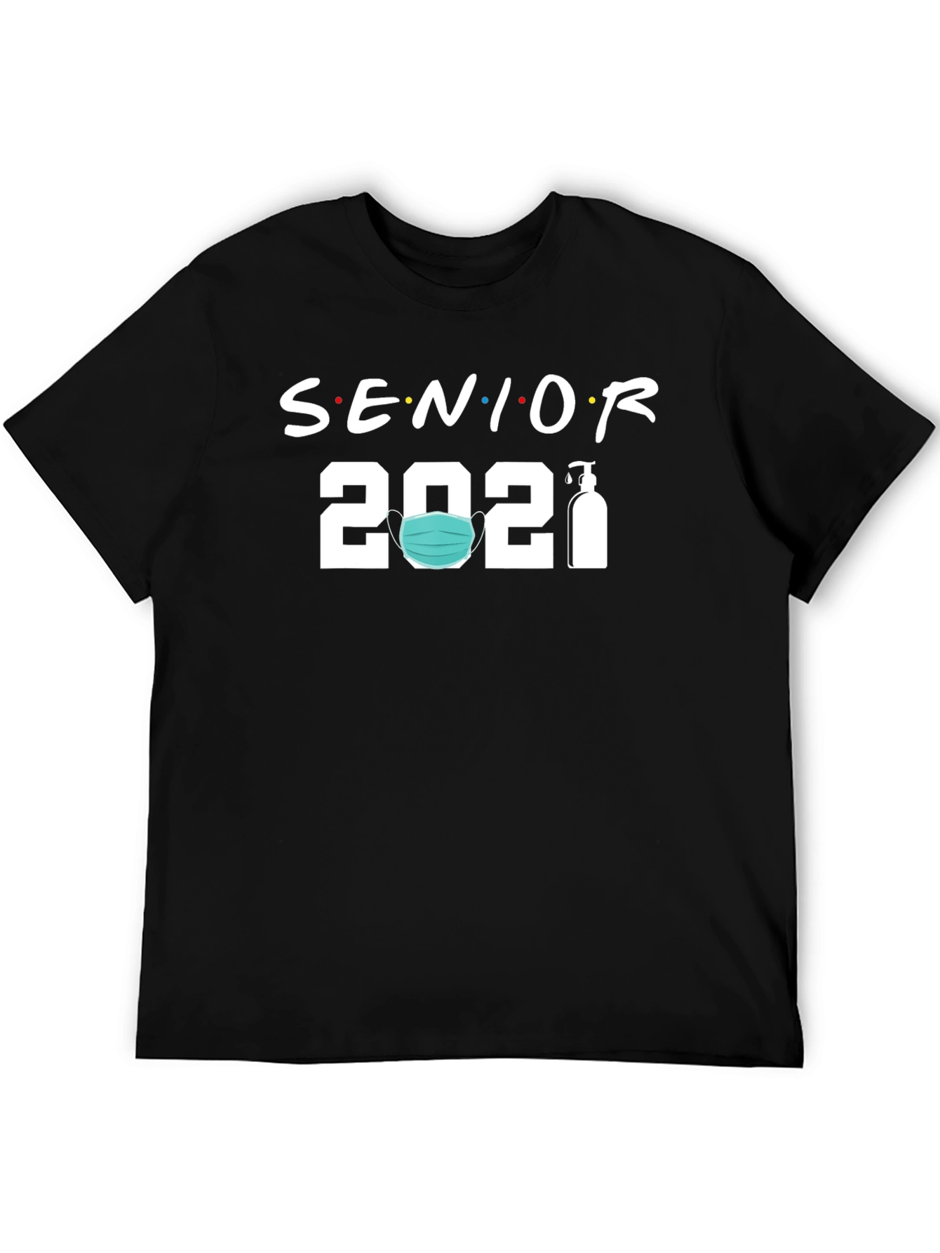 Senior 2021 Mask & Sanitizer T-Shirt