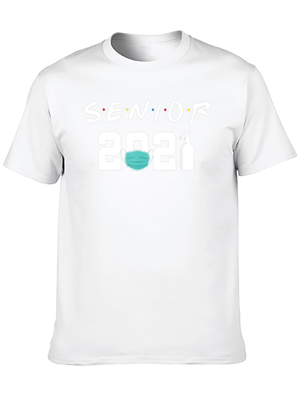 Senior 2021 Mask & Sanitizer T-Shirt