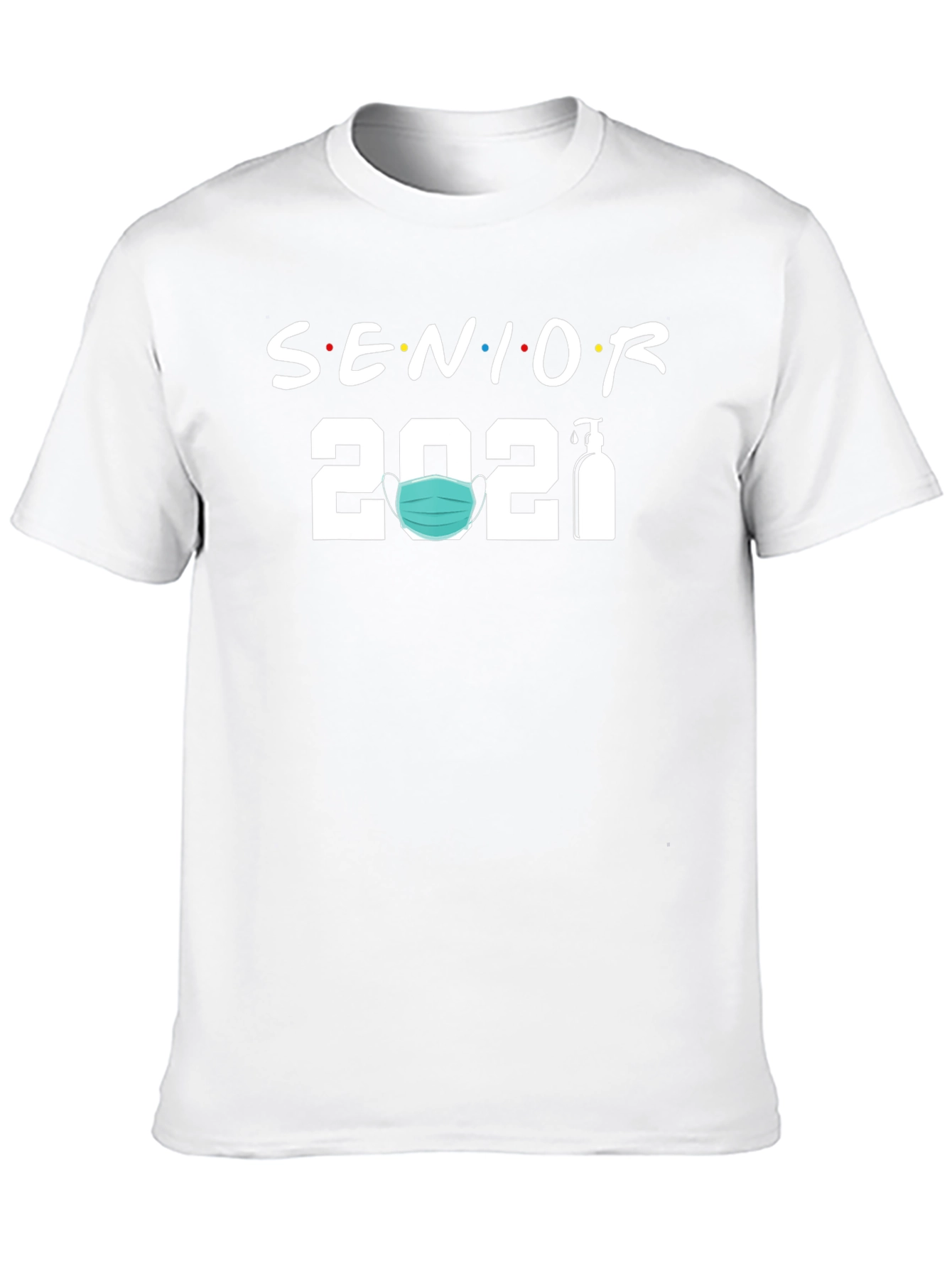 Senior 2021 Mask & Sanitizer T-Shirt