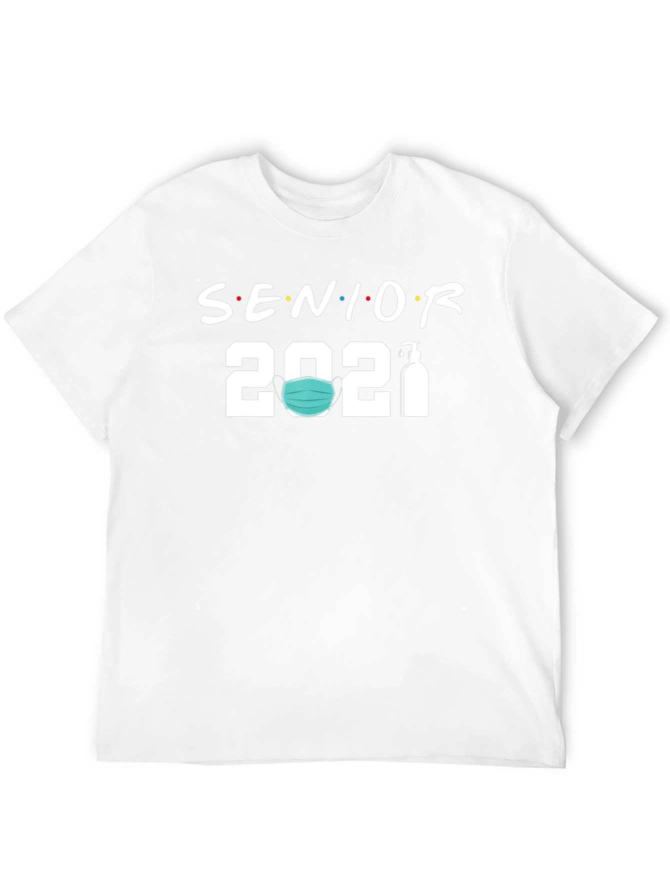 Senior 2021 Mask & Sanitizer T-Shirt