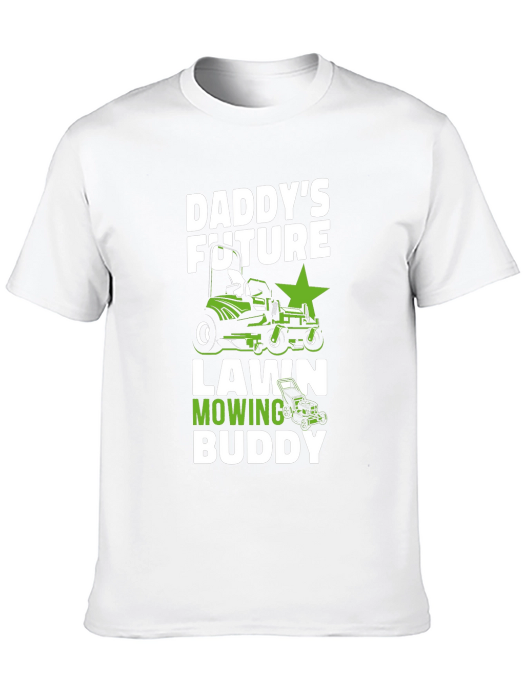 Daddys Future Lawn Mowing Buddy T-Shirt