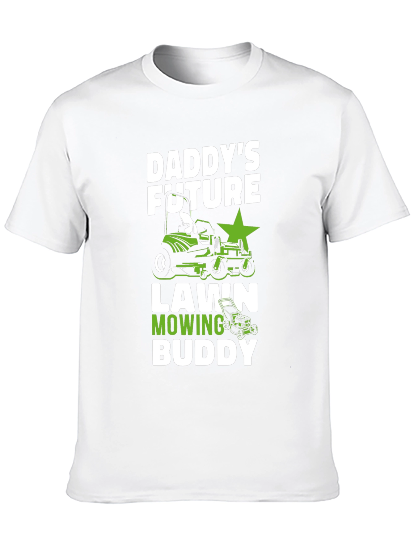 Daddys Future Lawn Mowing Buddy T-Shirt