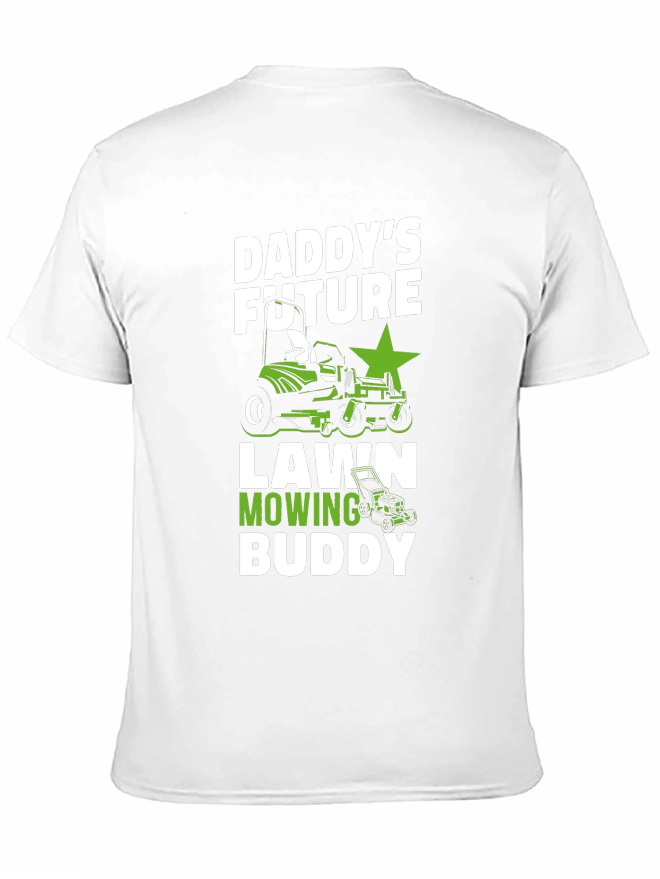 Daddys Future Lawn Mowing Buddy T-Shirt