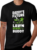 Daddys Future Lawn Mowing Buddy T-Shirt