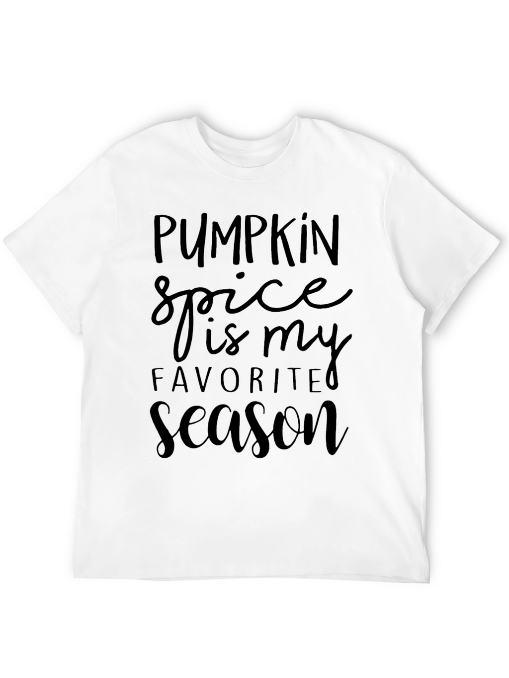 Pumpkin Spice Favorite Season Tee