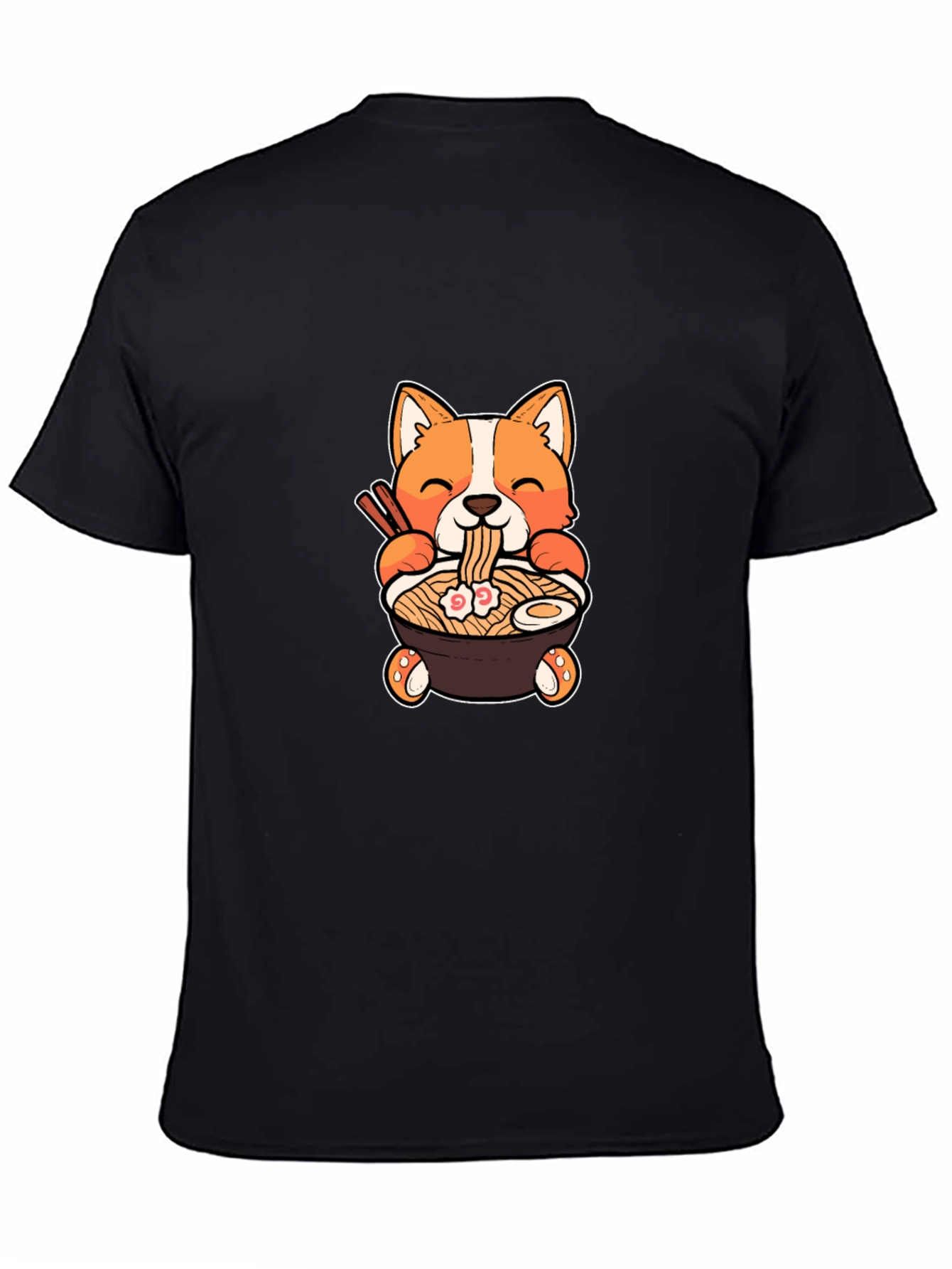Corgi Ramen T-Shirt – Cute Dog Lover Foodie Graphic Tee