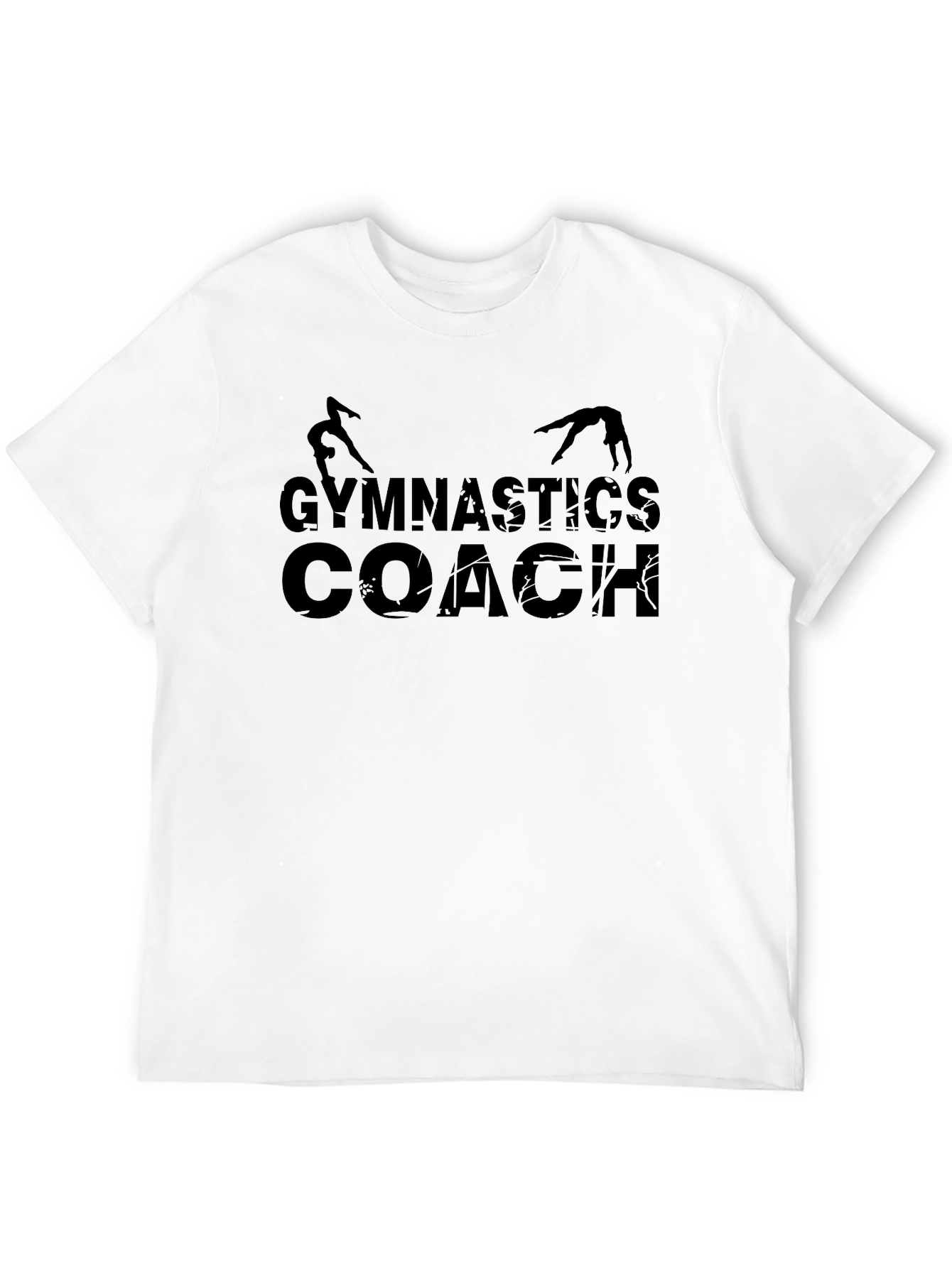 Gymnastics Coach Black T-Shirt