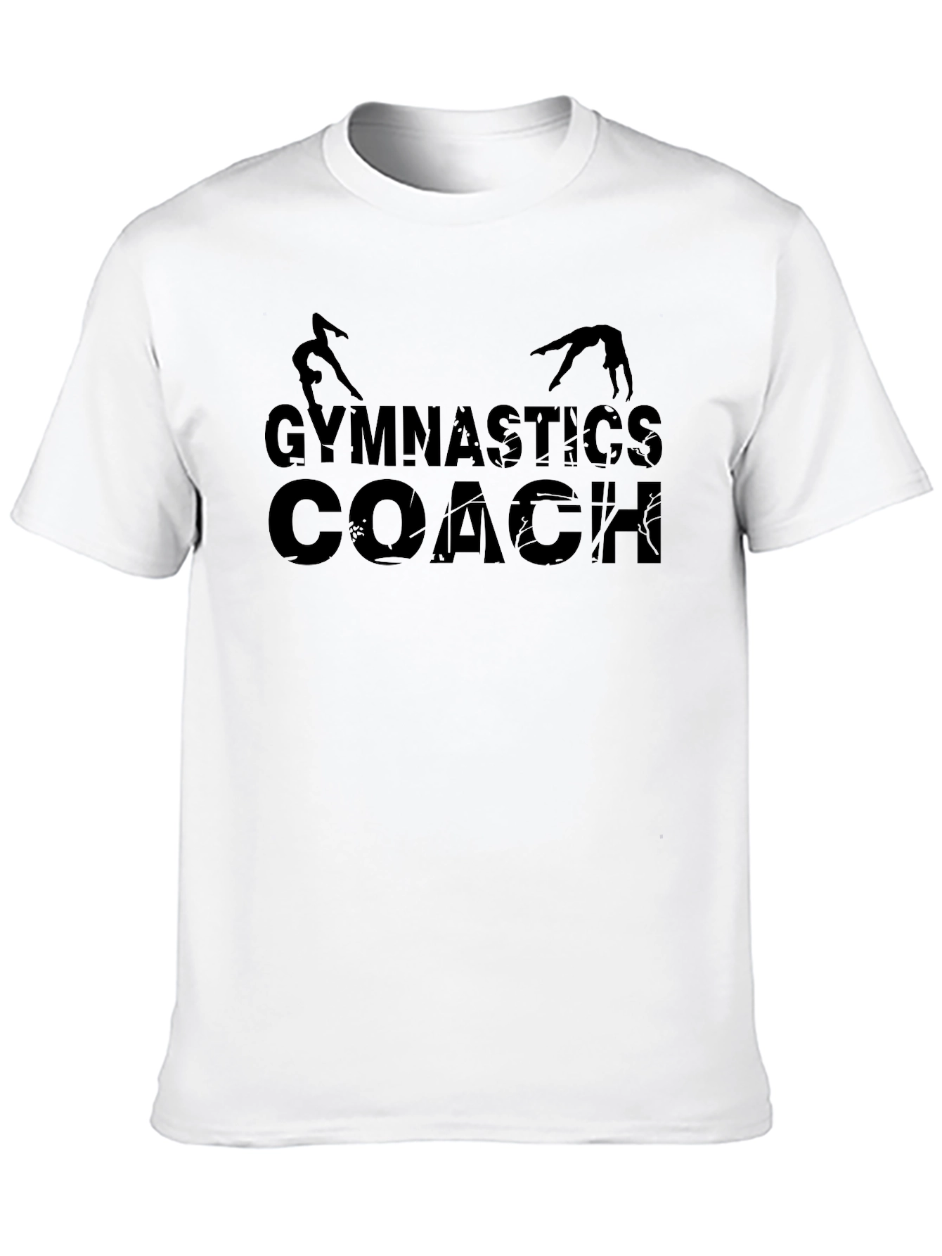 Gymnastics Coach Black T-Shirt