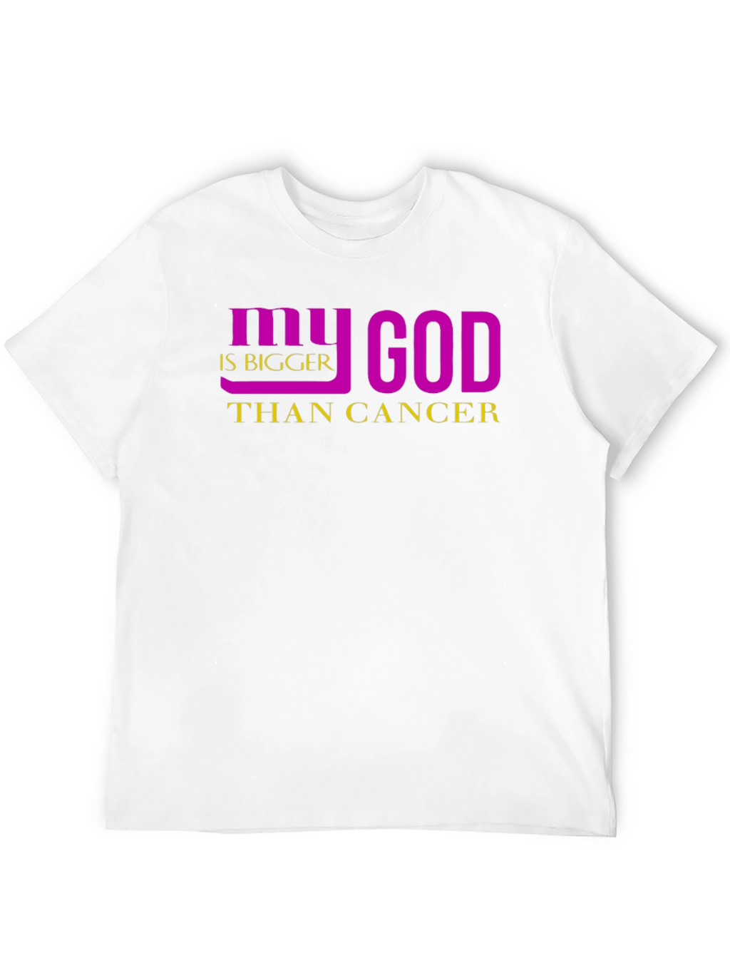 My God Is Bigger Than Cancer Graphic Tee