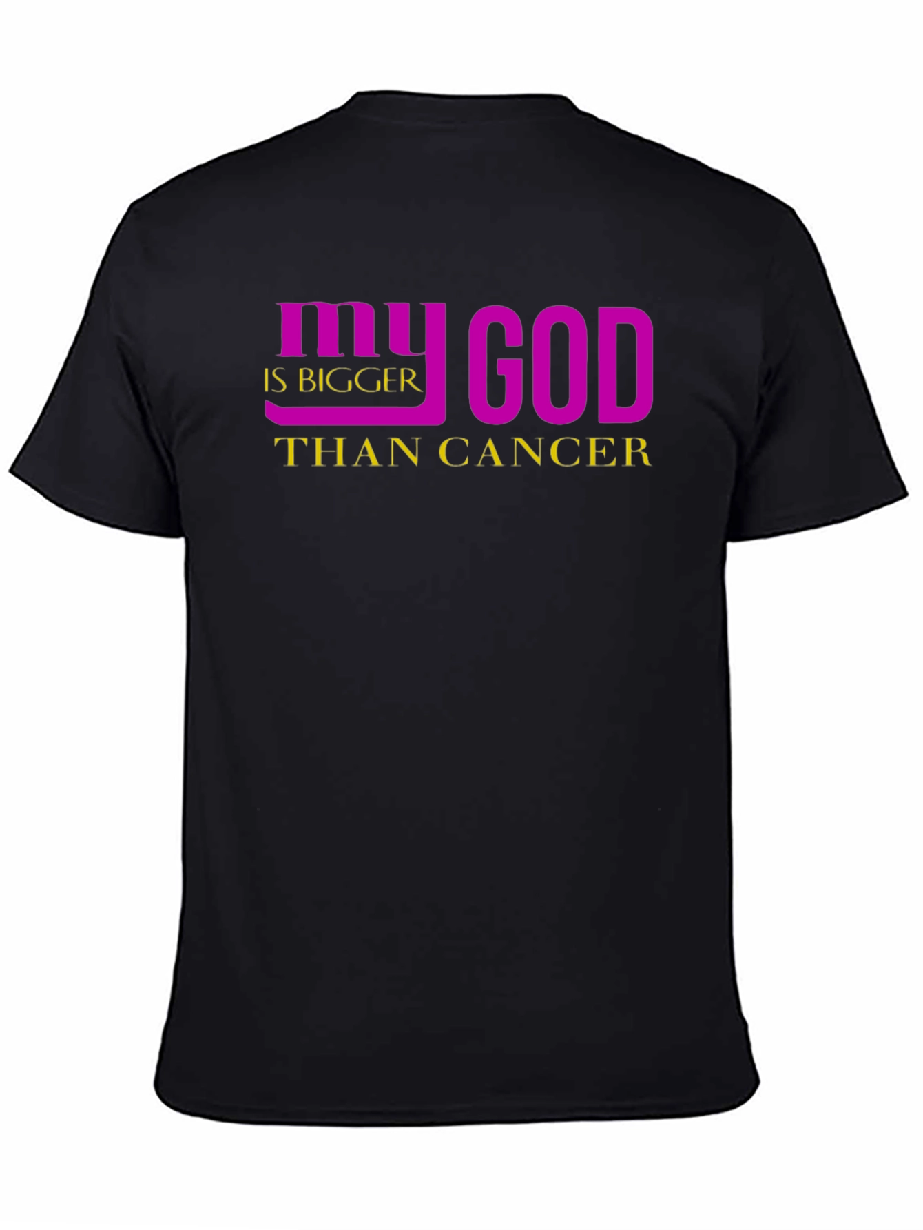 My God Is Bigger Than Cancer Graphic Tee