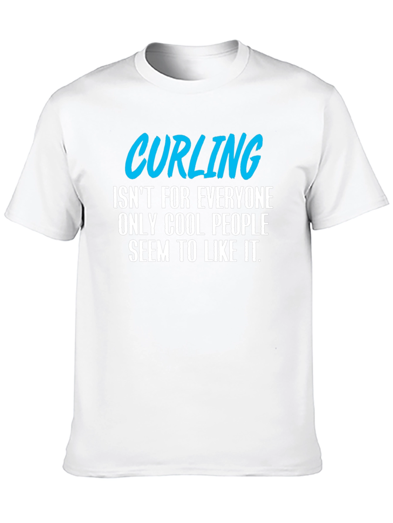 Cool People Curling T-Shirt