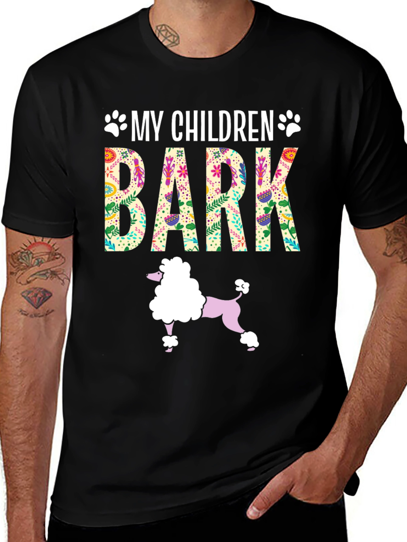 My Children Bark Funny Dog Lover T-Shirt
