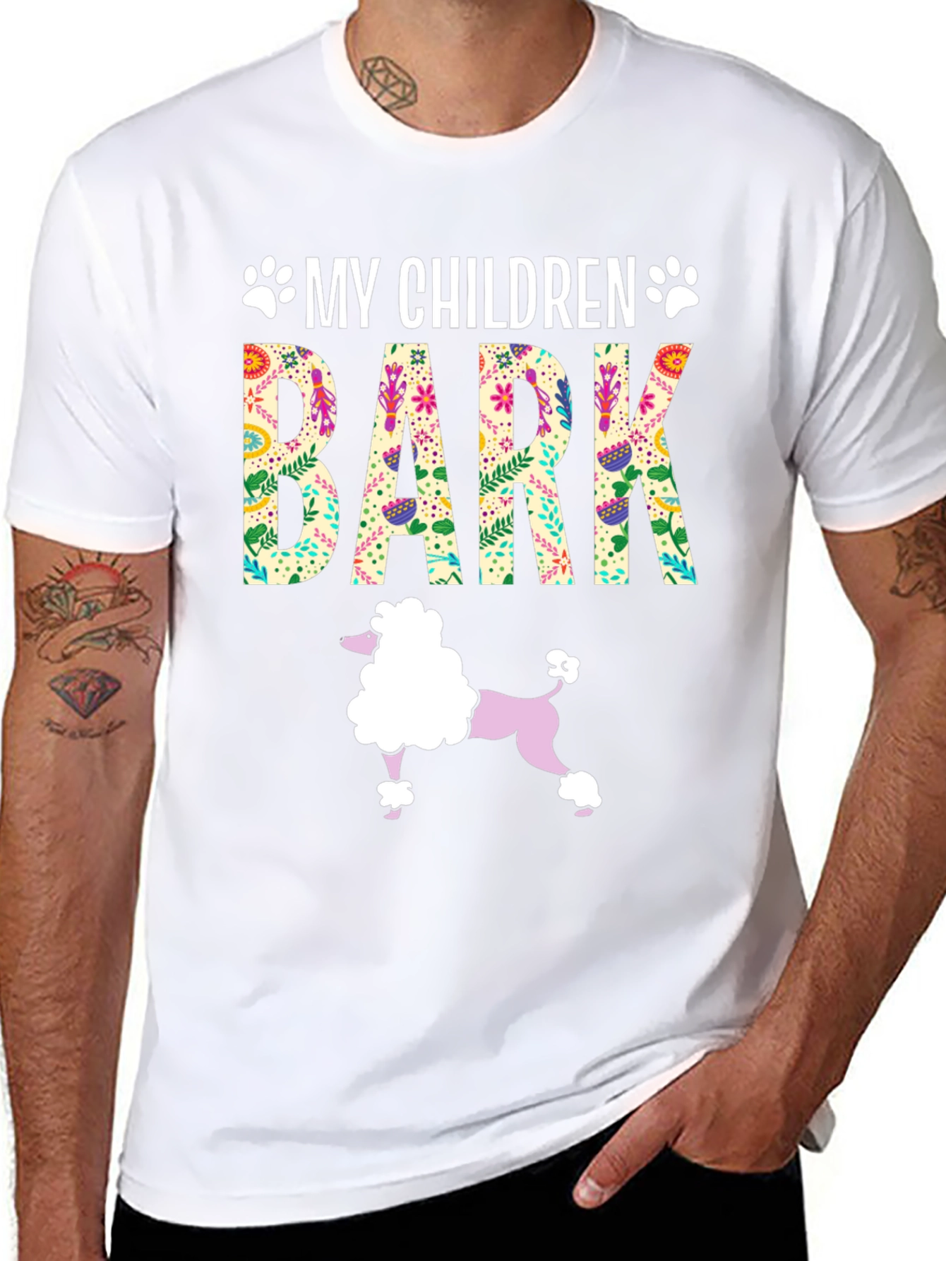 My Children Bark Funny Dog Lover T-Shirt