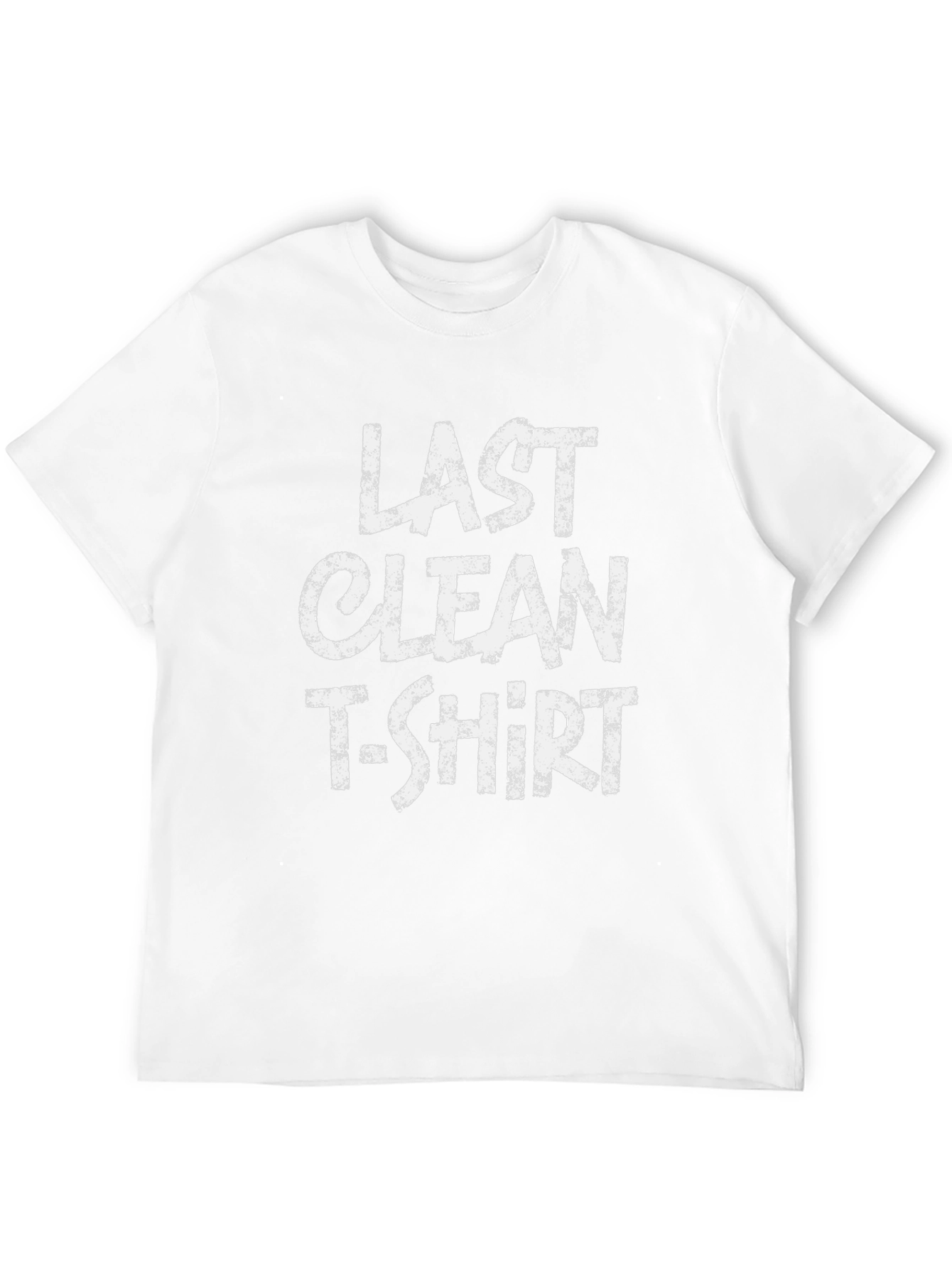 Last Clean T-Shirt Funny Graphic Tee for Men