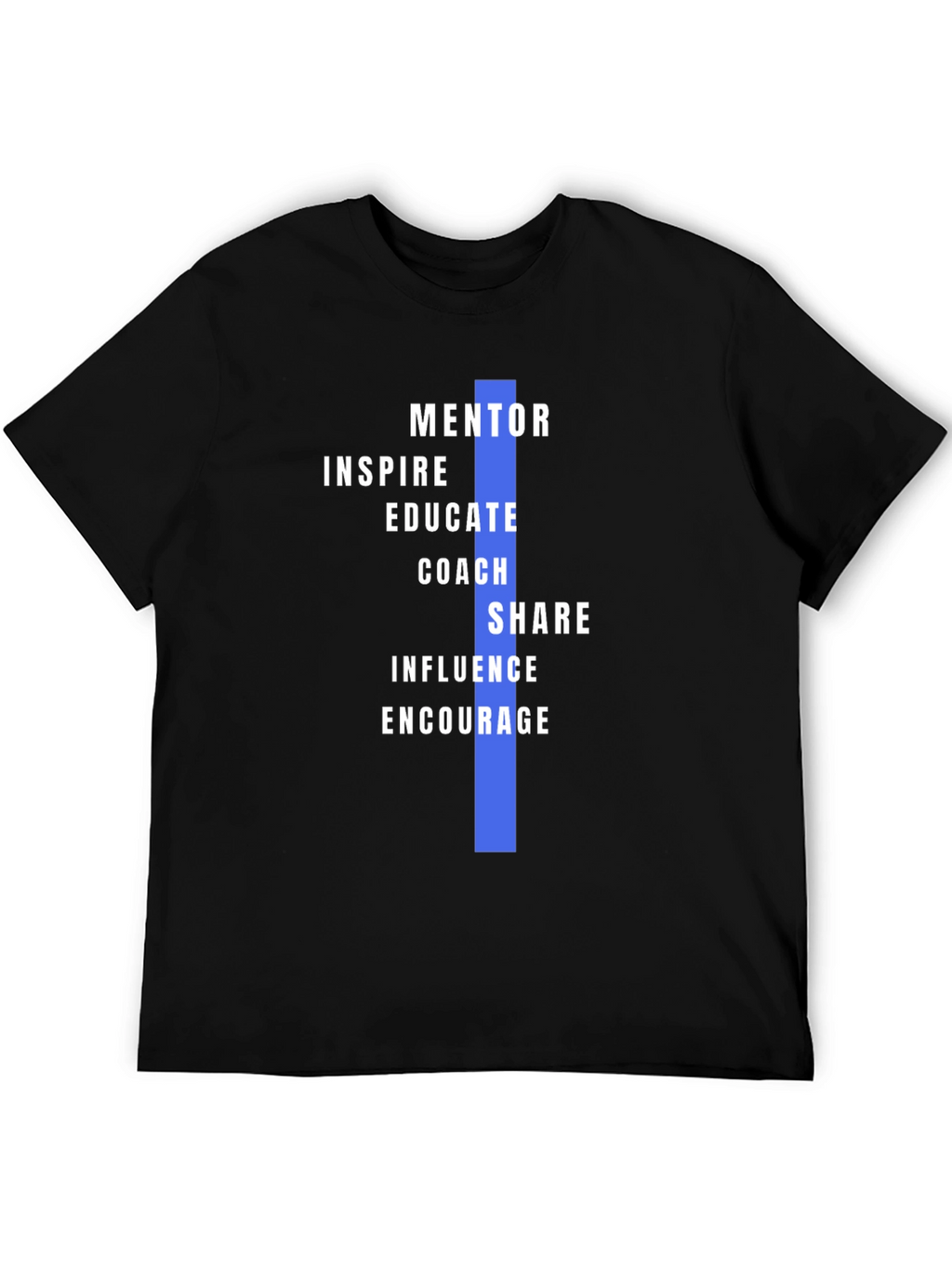 Mentor Inspire Teach Mens Graphic T-Shirt