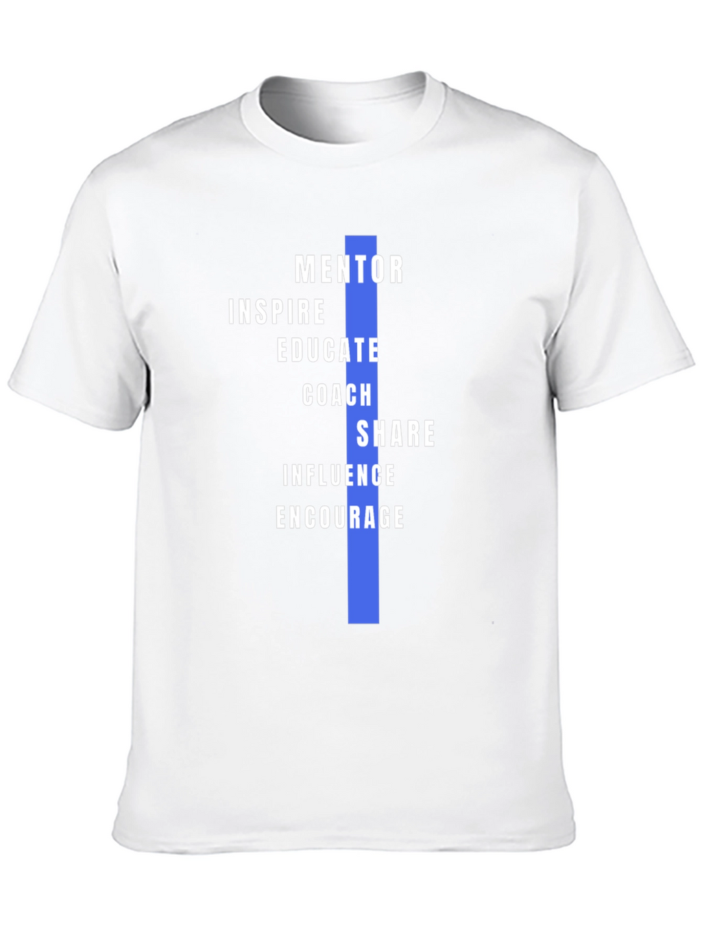 Mentor Inspire Teach Mens Graphic T-Shirt