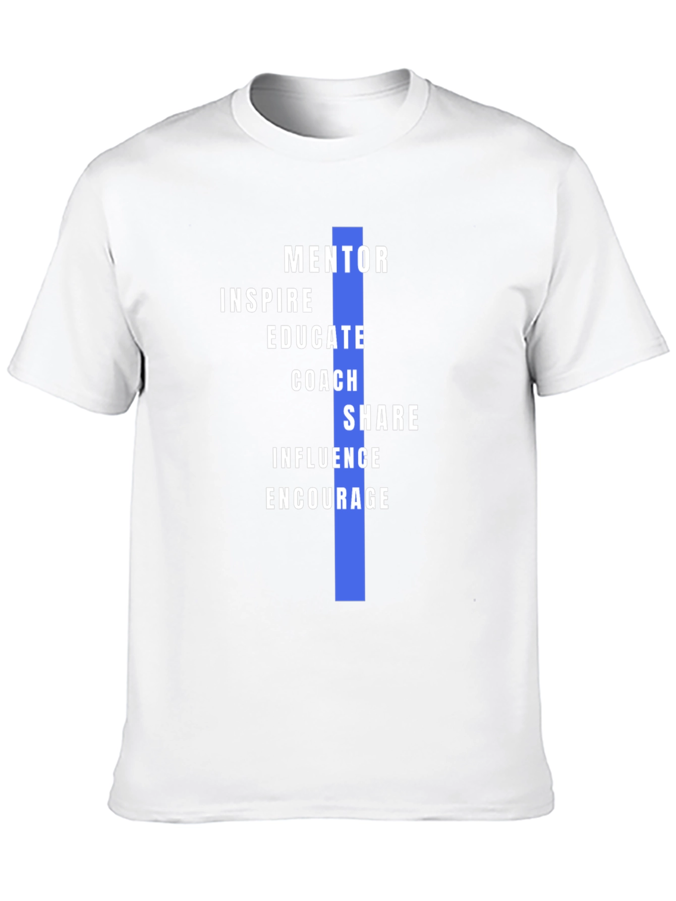 Mentor Inspire Teach Mens Graphic T-Shirt