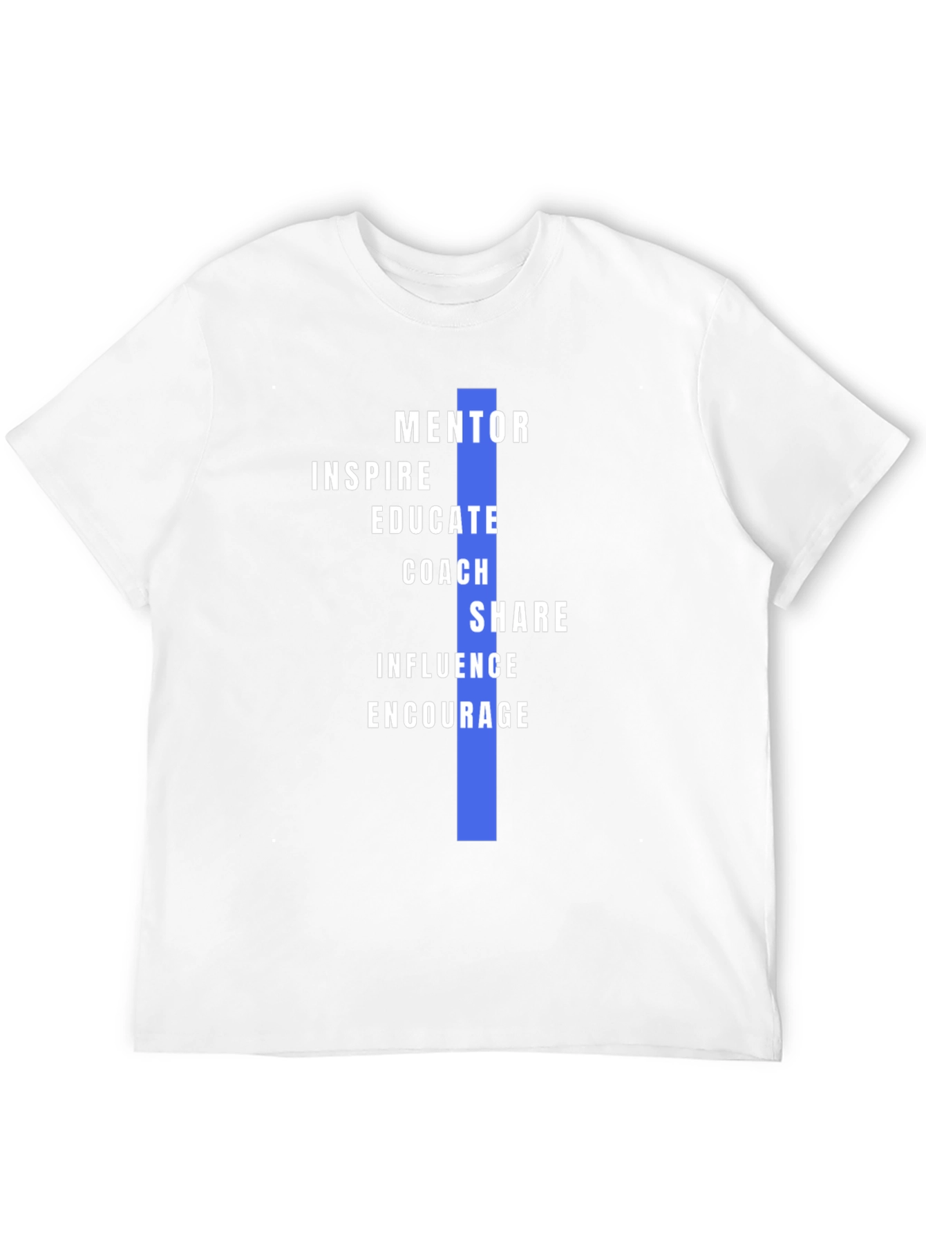 Mentor Inspire Teach Mens Graphic T-Shirt
