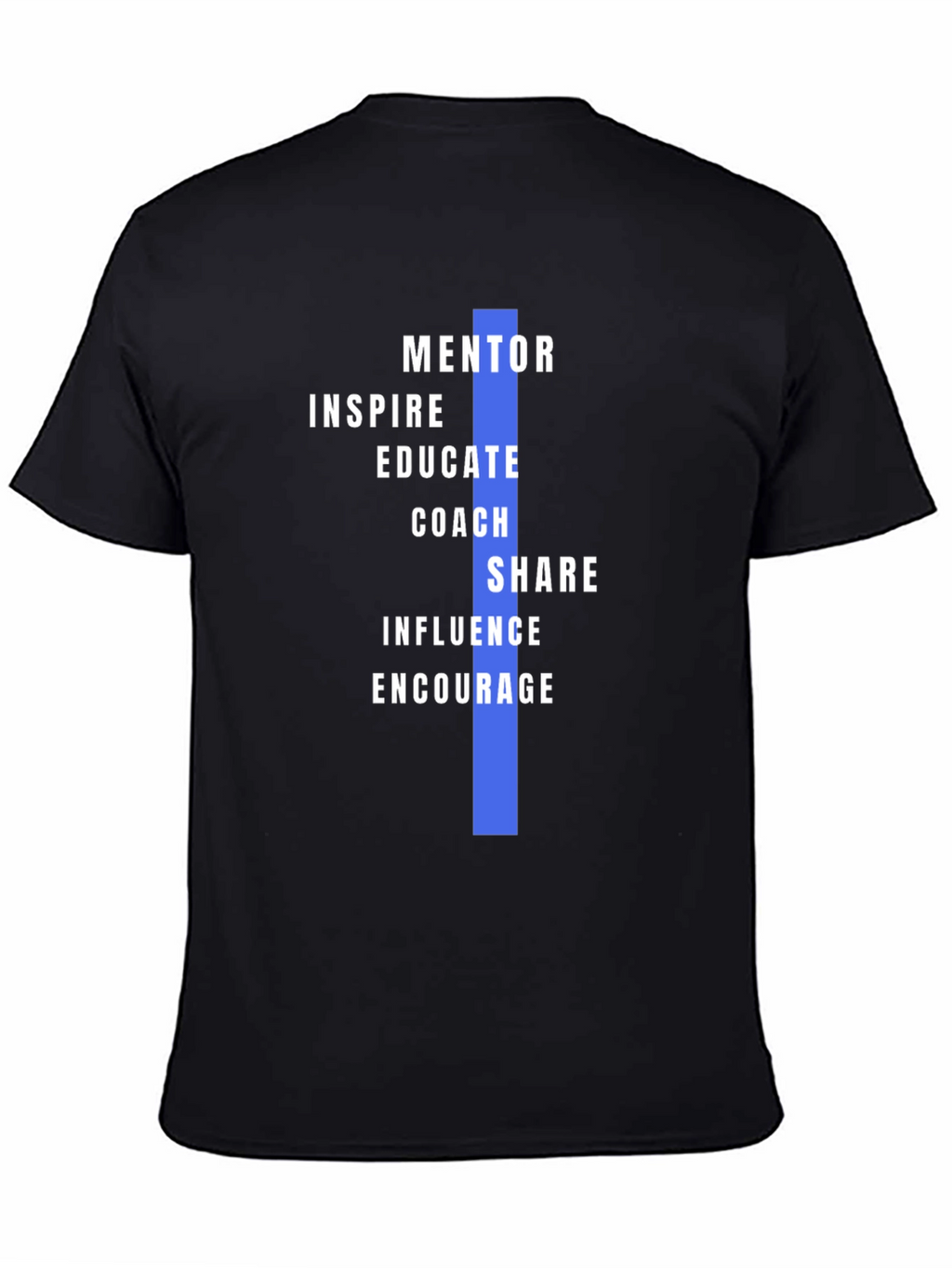 Mentor Inspire Teach Mens Graphic T-Shirt
