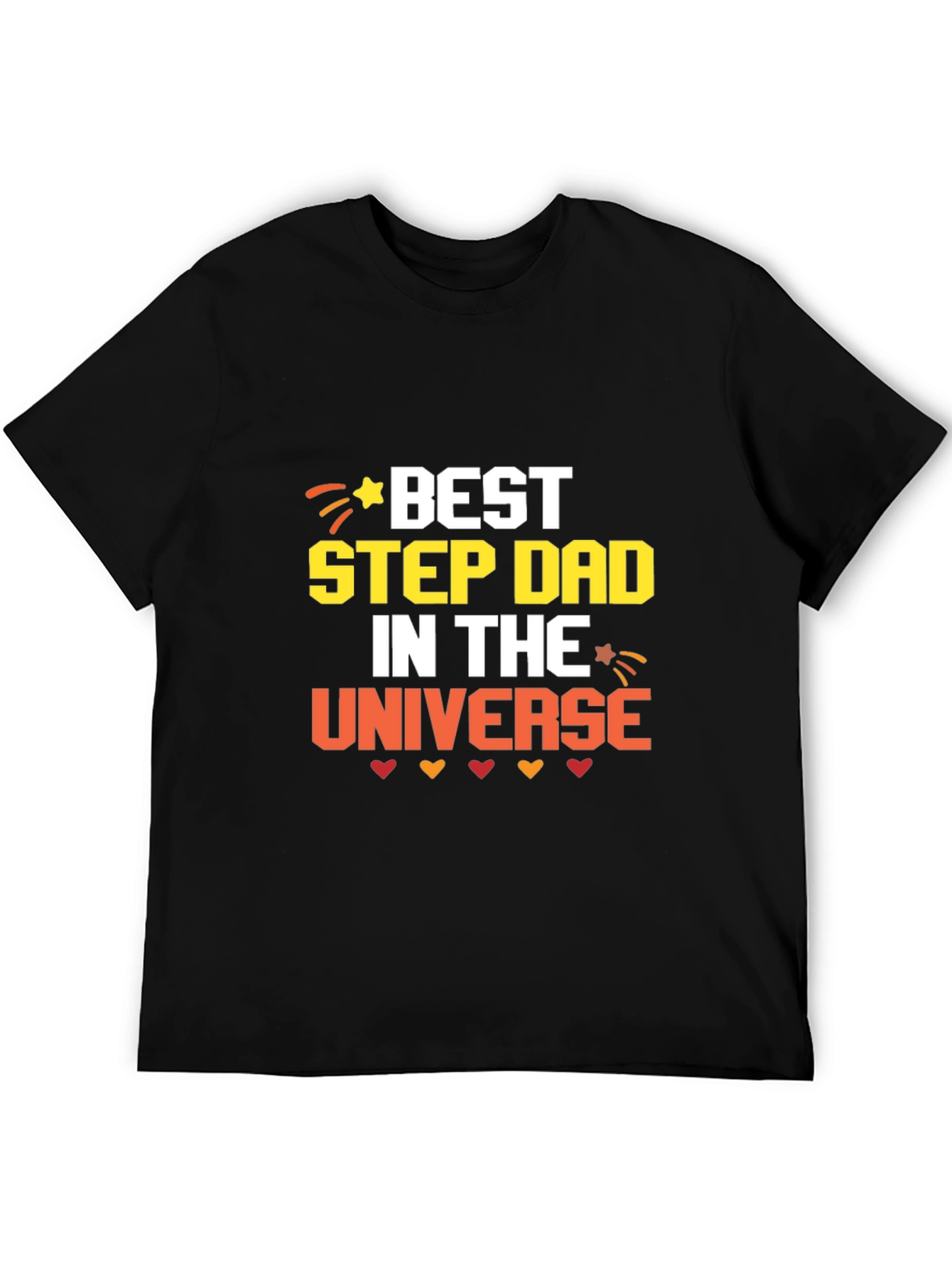 Best Step Dad in the Universe Graphic Tee