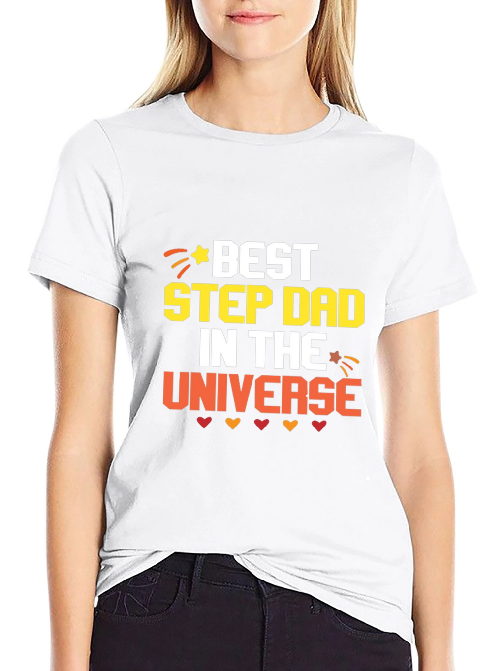 Best Step Dad in the Universe Graphic Tee