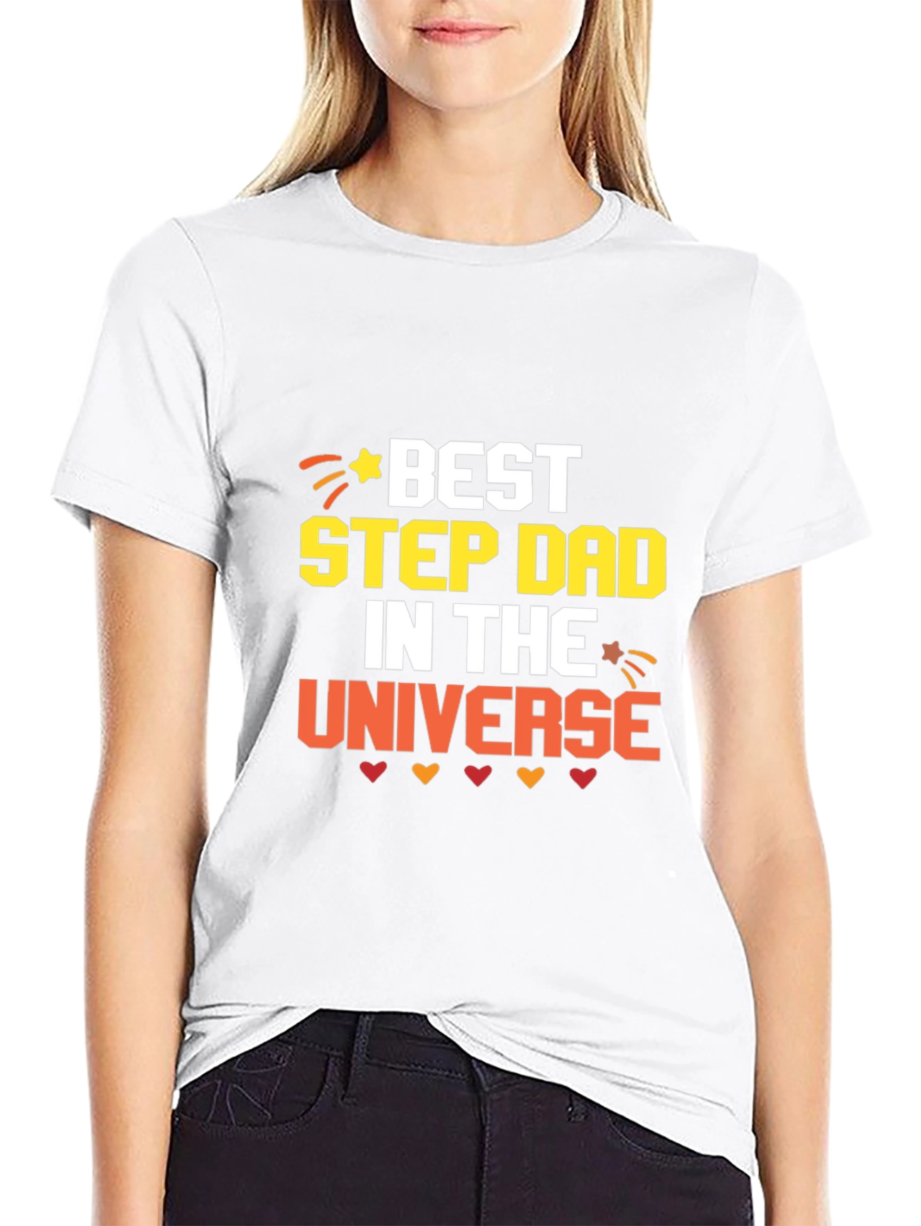 Best Step Dad in the Universe Graphic Tee
