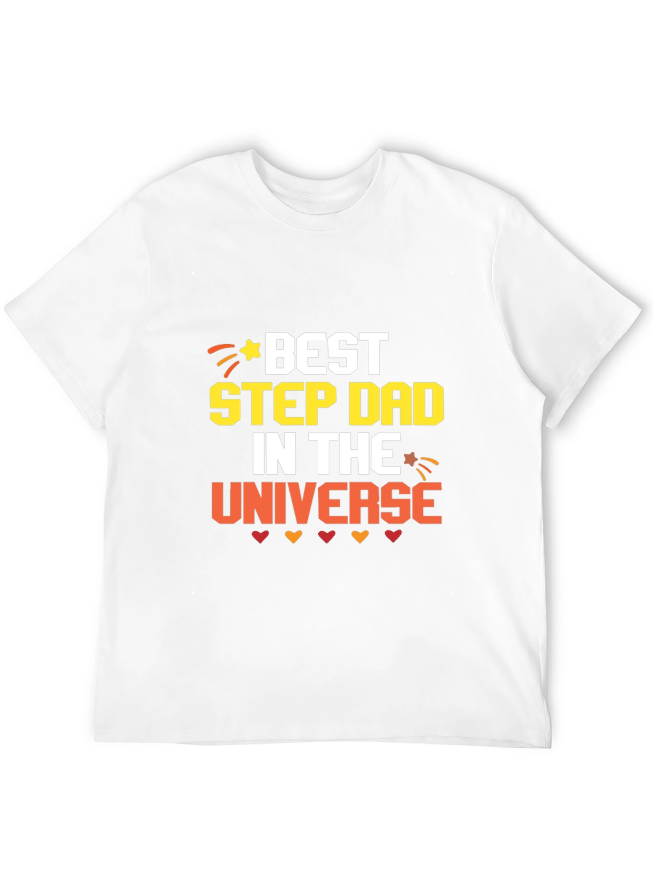 Best Step Dad in the Universe Graphic Tee